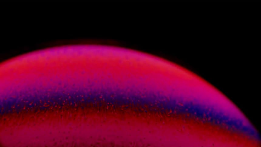 A globe of flowing energy particles