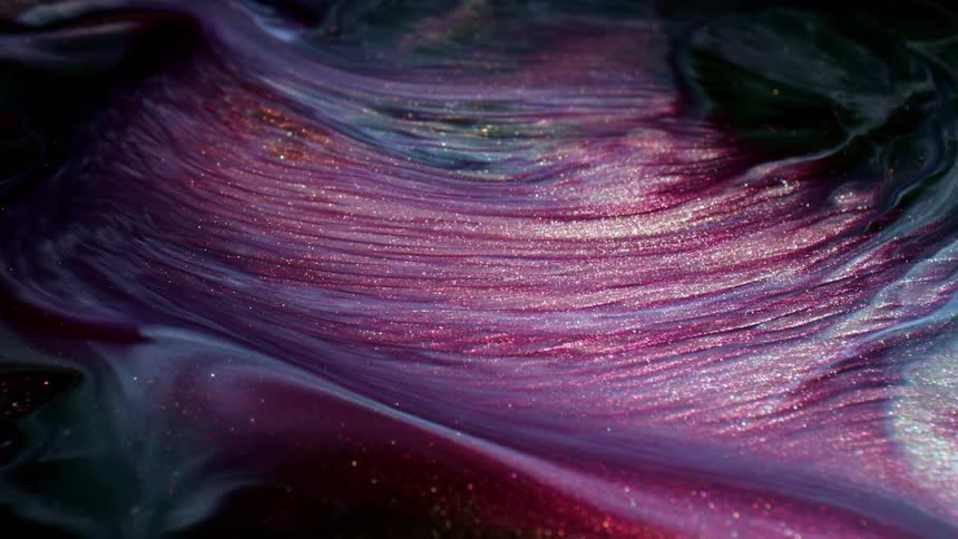 The colors swirl around together