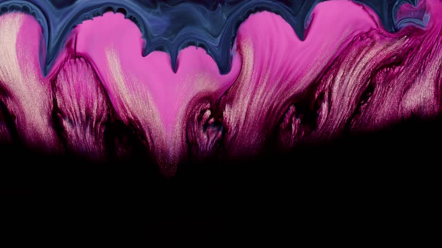An abstract footage of modern art