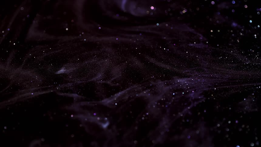 Purple and black colors shimmering
