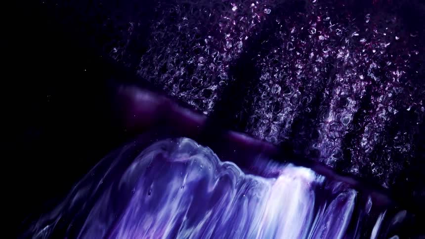 Purple digital liquid design