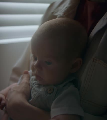 Close up of a baby