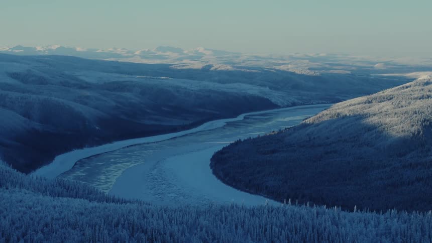 A long shoot of a landscape