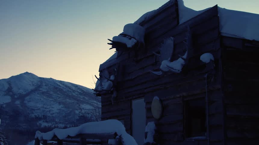 The view is of the winter area in the middle of the day time