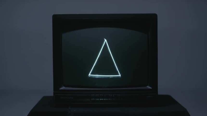 Symbols are drawn on a screen