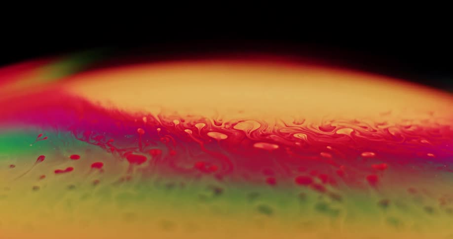 A colorful mixture of color of yellow red and green