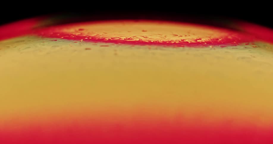 A colorful mixture yellow and red color rotating