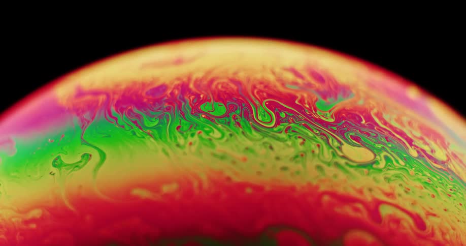 The globe is full of colors