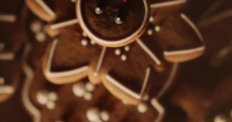 Star shaped cookies are decorated with royal frosting and sprinkles