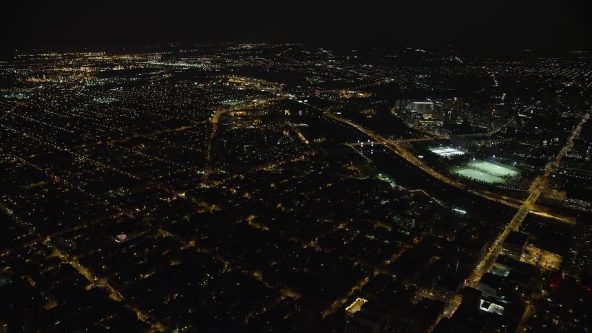 Stunning aerial view of Philadelphias City Hall and skyscrapers during a clear night capturing the essence of the citys downtown and government landmarks