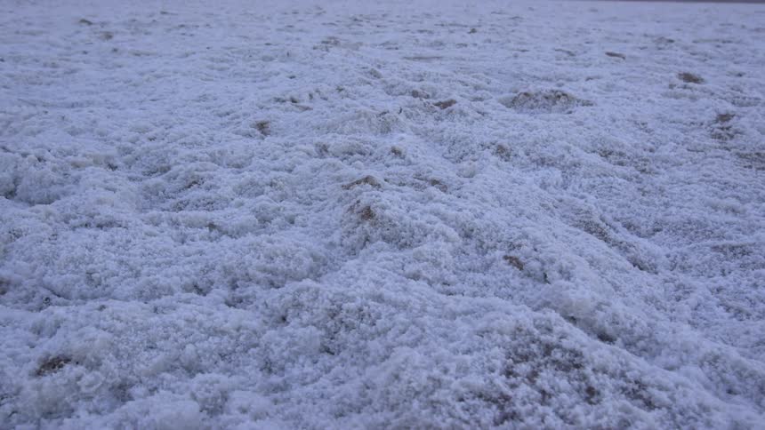 Snow covered ground
