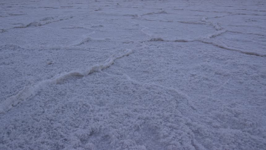 A frosty piece of ground