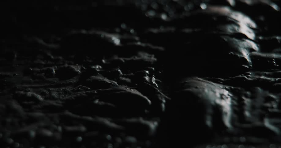 Some bubbles on surface subside as areabrightens and darkens
