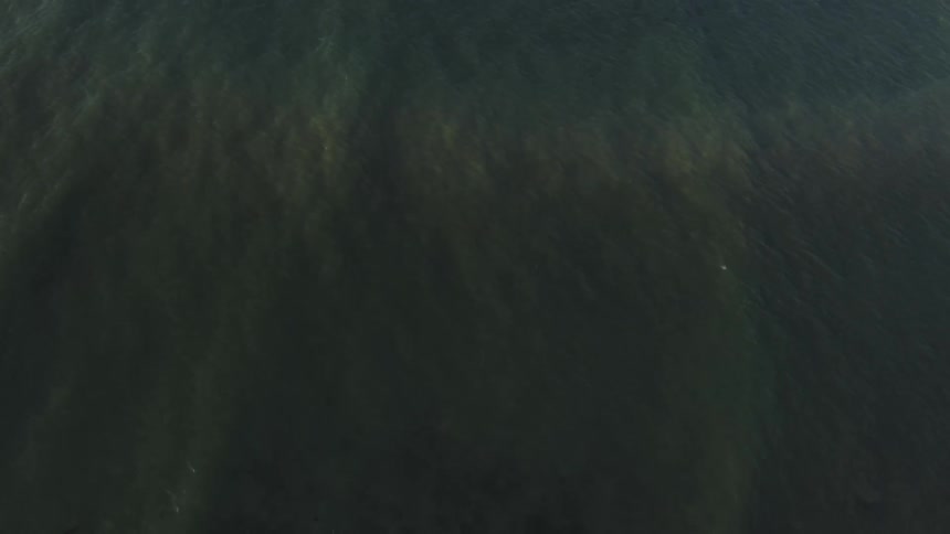 The view is of the ocean in the middle of the day time