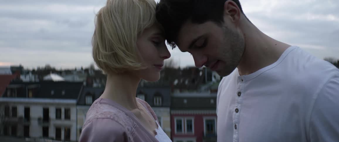 Man and woman are standing in front of each other