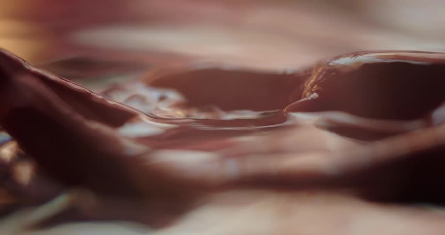 Close up of womans cupped hand taking water