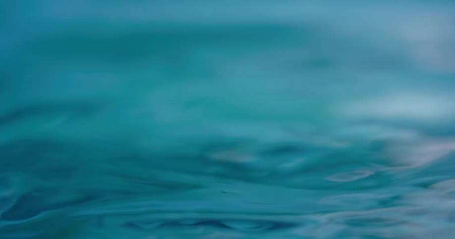 Close up of rippling water