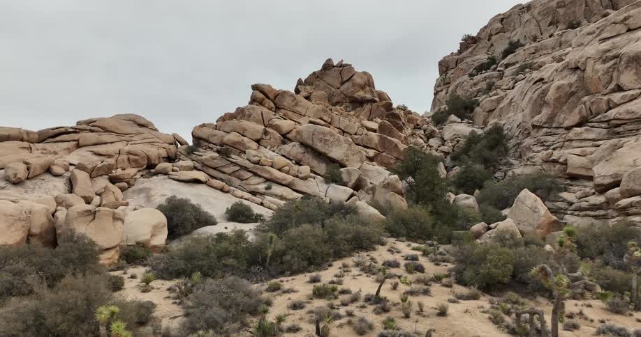 Rock formations on the mountains in the badlands