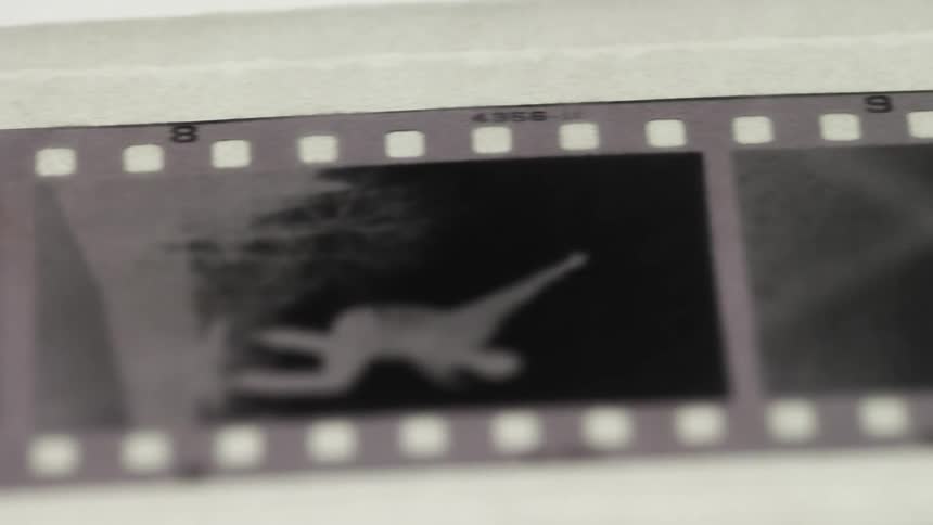 Moving along a film strip