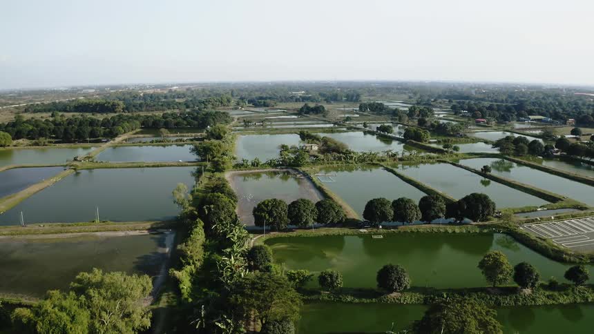 Aerial view of recreation center in santa rita pampanga philippines