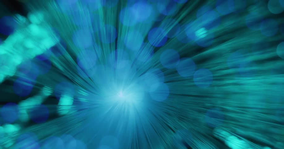 Cluster of tendrils changes color with center brighter and contrasting with outer