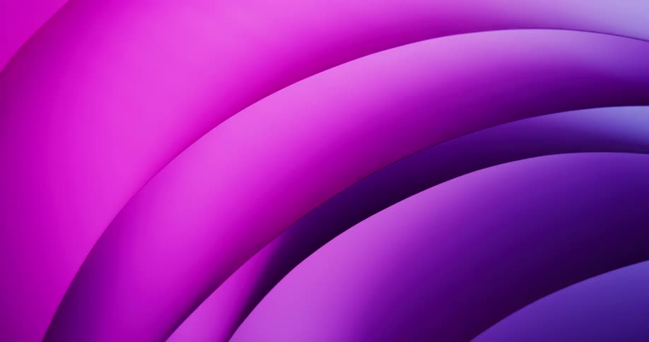 Abstract blue and pink art with half circle lines