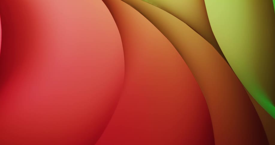 The view is of different shapes and colors