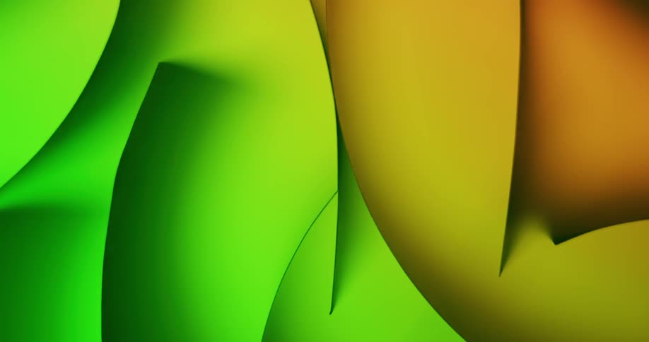 The view is of different shapes and colors