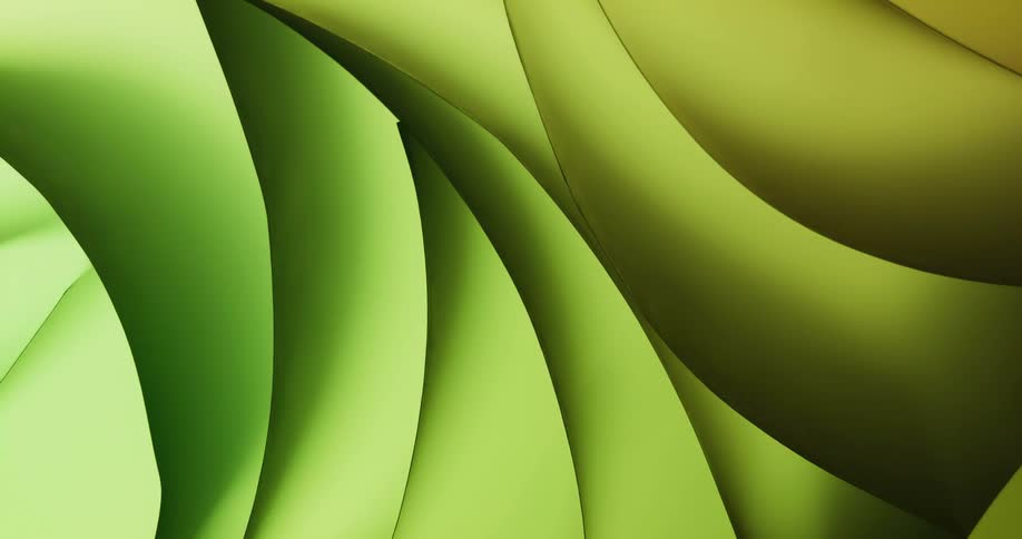 The view is of different colors and shapes