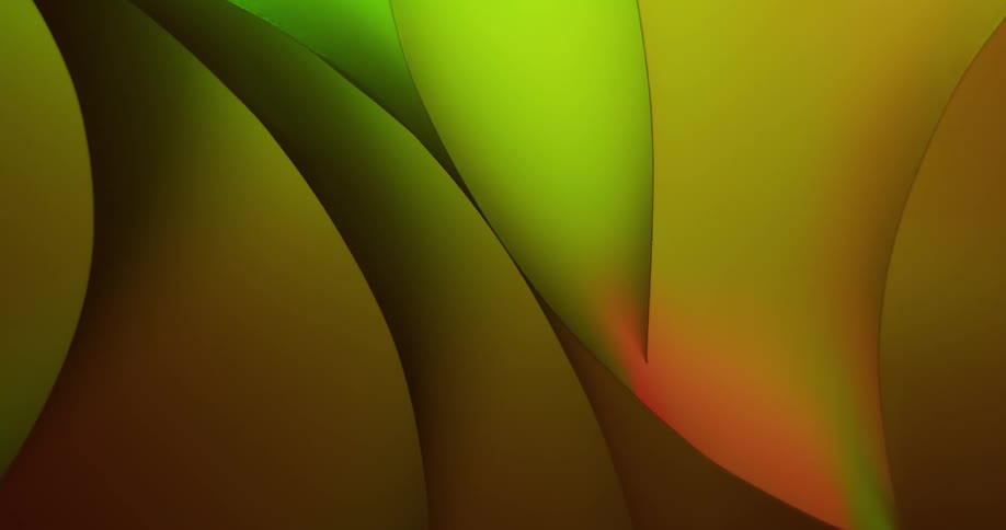The view is of the different colors and shapes
