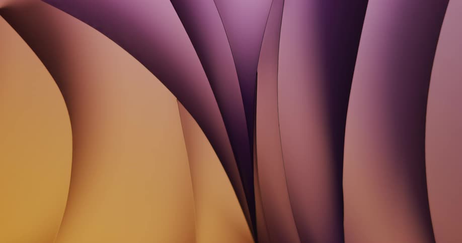 The view is of different colors and shapes