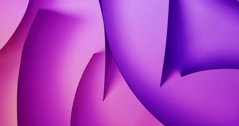 The view is of different colors and shapes