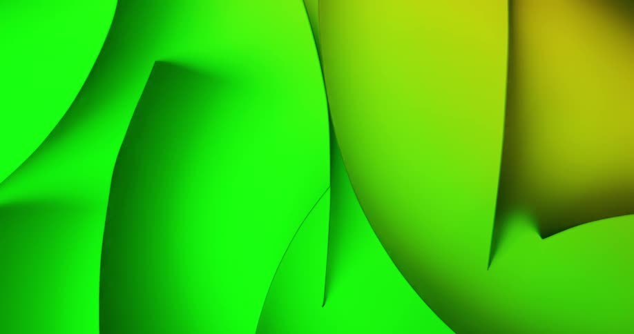 The view is of the different shapes and colors
