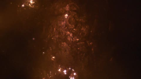 Fireworks exploding in the night sky
