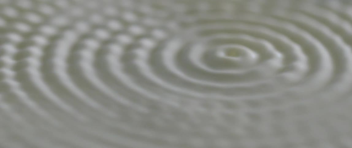 White liquid bounces
