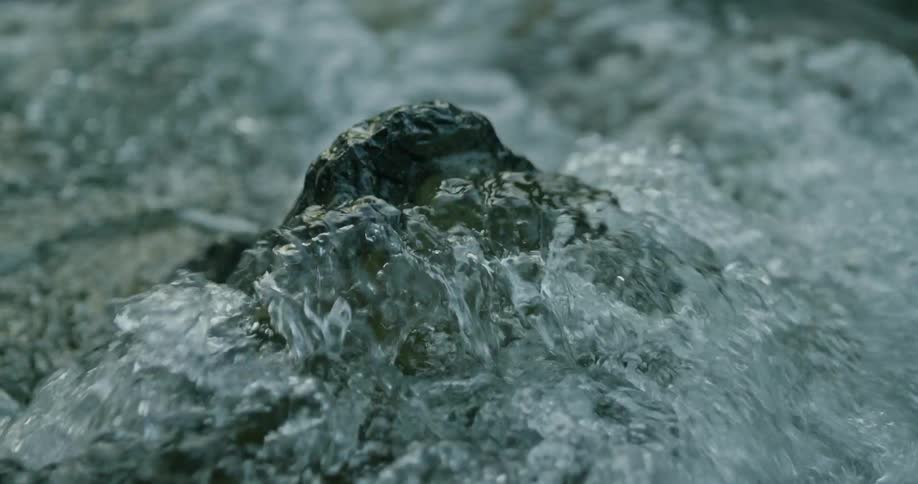 A body of water with waves is displayed