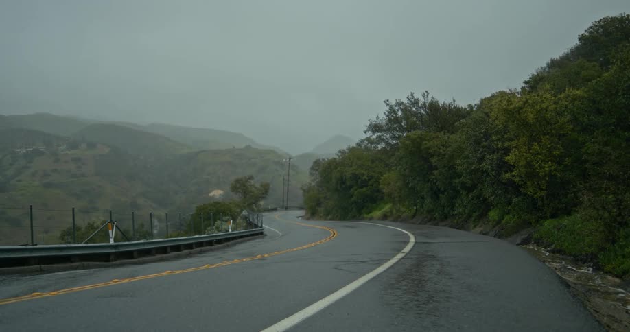 The view is of the nature area in the day time