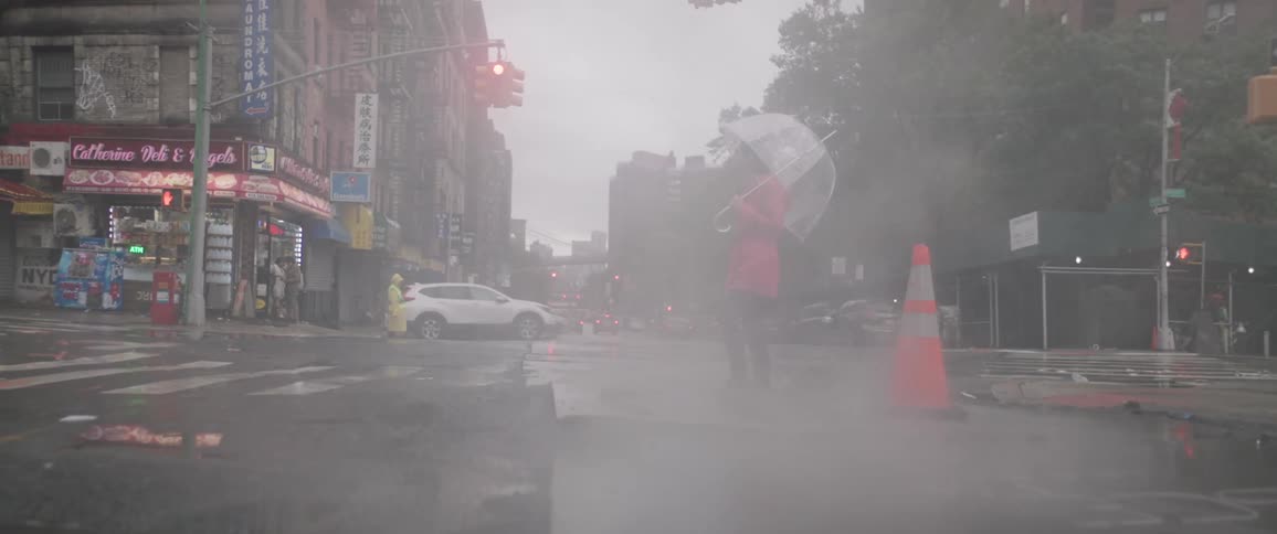 Woman Exploring In New York City