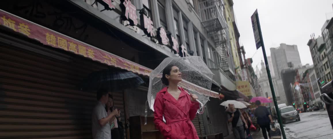 Woman Exploring In New York City