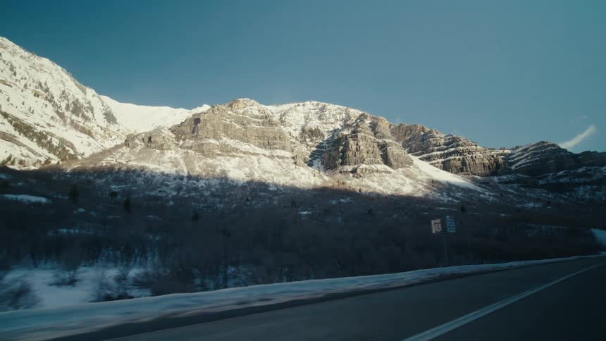 The view is of the arctic area around the day time