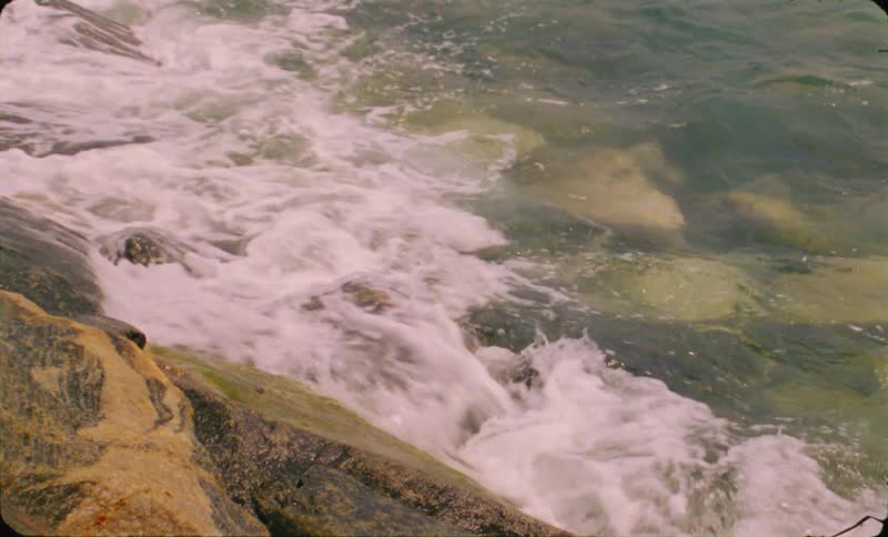 The view is of the ocean area in the day time