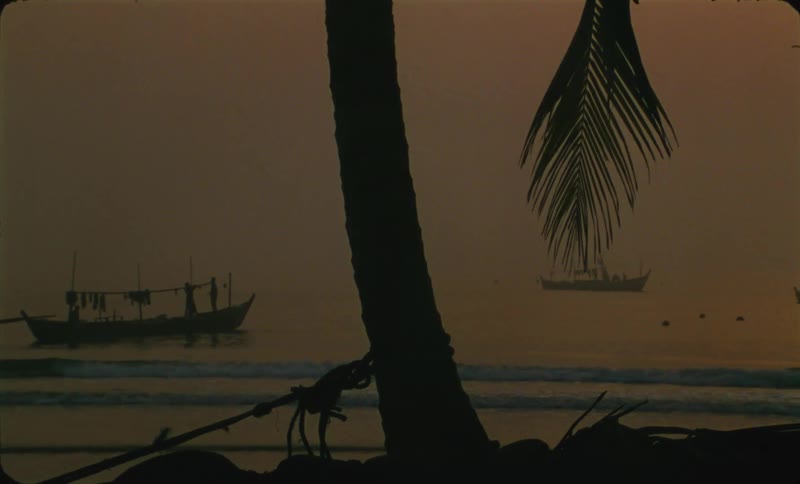 The view is of the beach and you can see the boat in the water