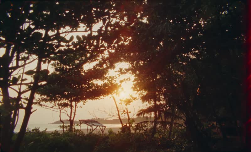 The view is of the beach around the day time