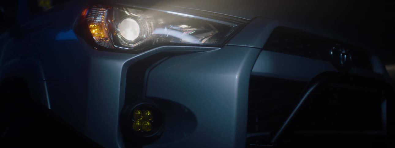 Close up view of a motor vehicle is displayed