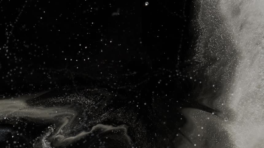 A view of stars and clouds