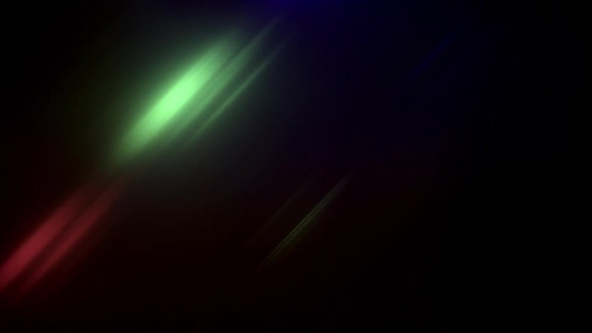 Special effect lighting with colors lights flashing and then dimming