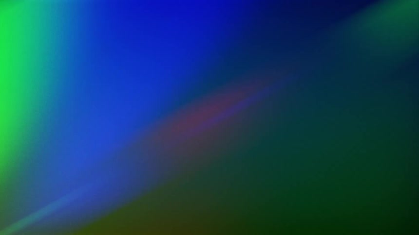 Abstract colors of green and blue blended together in a special effect