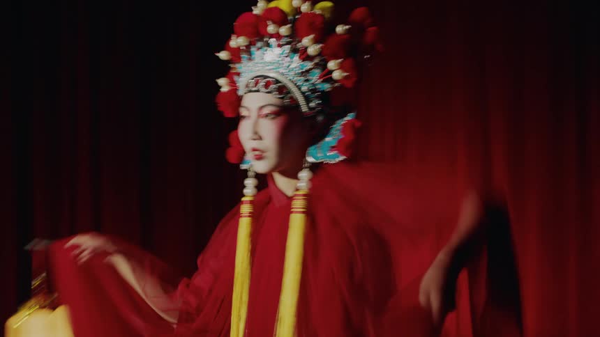 Female asian dancer