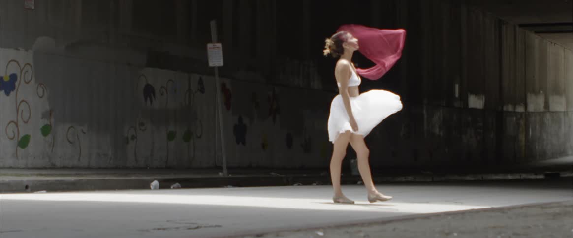 Ballerina Dancing In The City