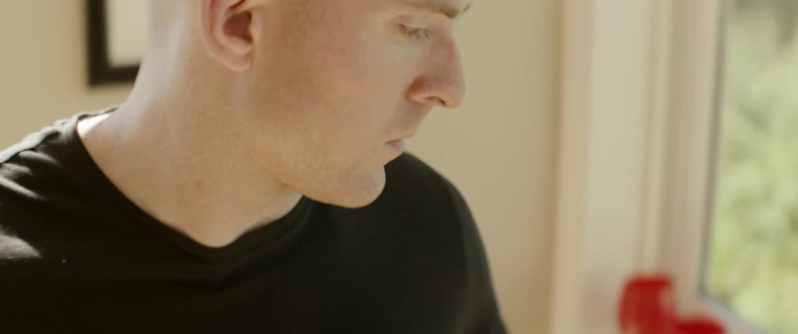 Man Grieves For His Mother